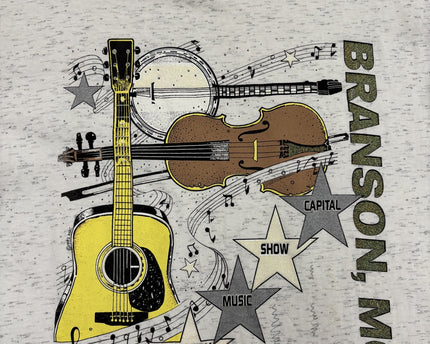 Tennessee River Gold Branson, MO Music Guitar Country T-Shirt - M
