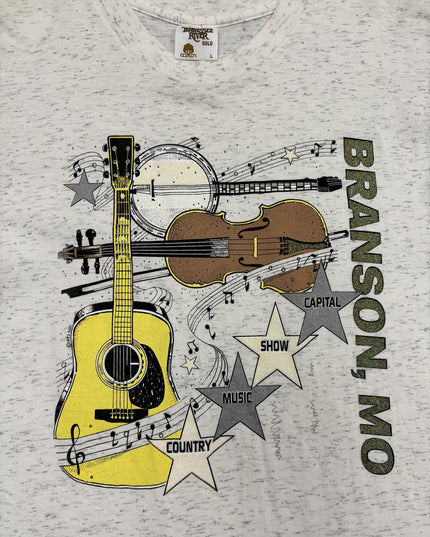 Tennessee River Gold Branson, MO Music Guitar Country T-Shirt - M