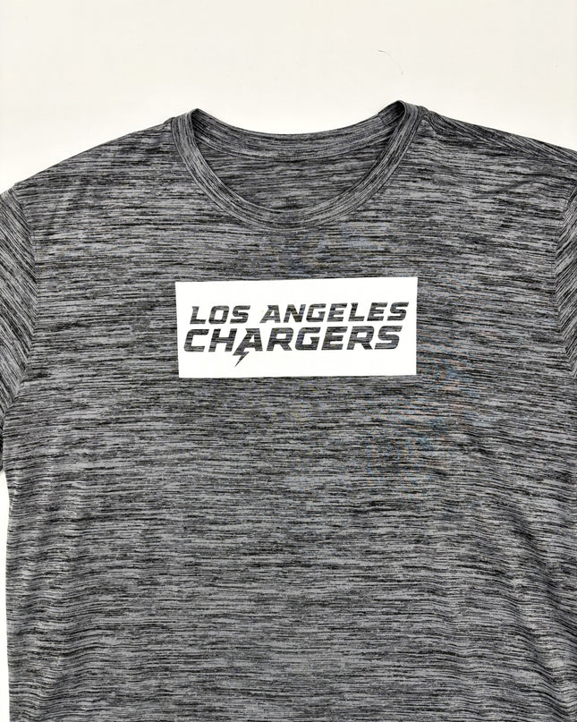 Nike Los Angeles Chargers Heather Gray Dri-FIT Training T-Shirt - L