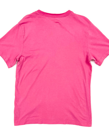 Nike Classic Logo Rose Pink Cotton T-Shirt - S