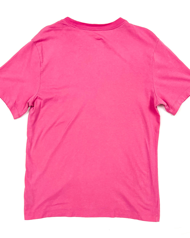 Nike Classic Logo Rose Pink Cotton T-Shirt - S