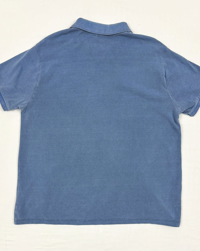 Ralph Lauren Distressed Bleached Stitched Polo T-Shirt - L