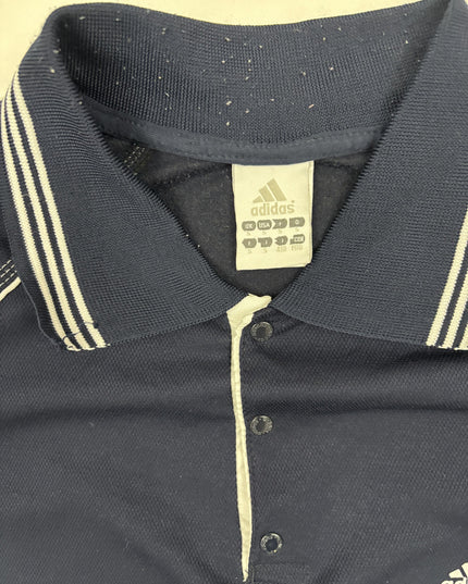 Adidas Performance Climalite Navy Long Sleeve Polo Shirt - S