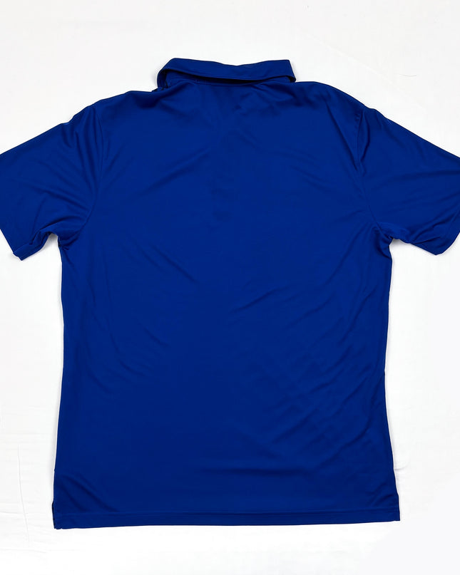 Puma Striped Performance Stretch Wicking Golf Polo T-Shirt - L