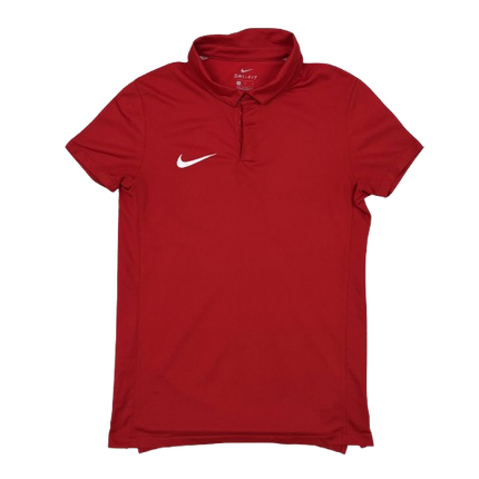 Nike Dri-FIT Red Performance Polo Shirt - XS