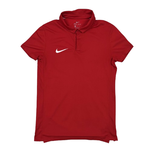 Nike Dri-FIT Red Performance Polo Shirt - XS