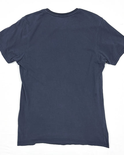 New Era MLB New York Yankees Yellow Logo Black T-Shirt - S