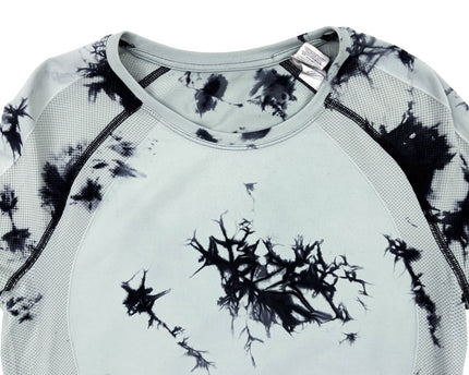 Sweaty Betty Green Tie-Dye Long Sleeve T-Shirt - XS