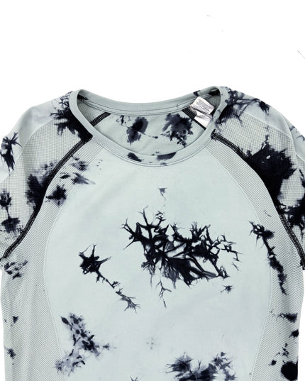 Sweaty Betty Green Tie-Dye Long Sleeve T-Shirt - XS