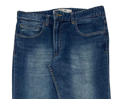 Lacoste Bedford Slim Fit Straight Leg Stretch Blue Jeans