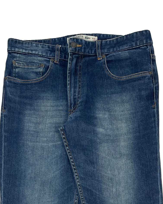 Lacoste Bedford Slim Fit Straight Leg Stretch Blue Jeans