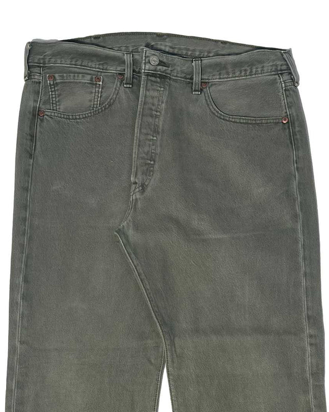 Levis 501 old cut Without Stretch Green Jeans