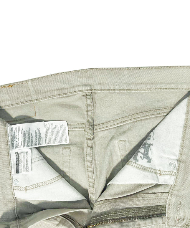 Levi's 513 Khaki Denim Jeans