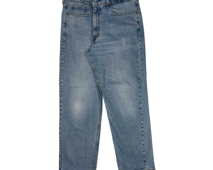 Levis 550 Relaxed Stretch Sits St Your Waist Blue Denim Jeans