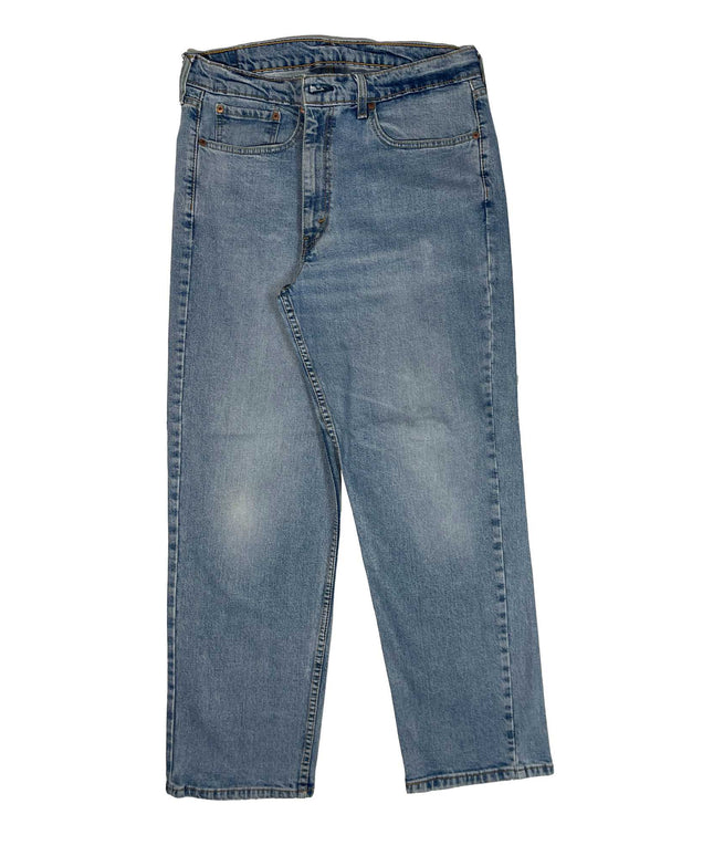 Levis 550 Relaxed Stretch Sits St Your Waist Blue Denim Jeans