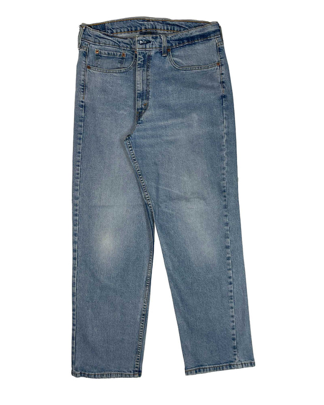 Levis 550 Relaxed Stretch Sits St Your Waist Blue Denim Jeans