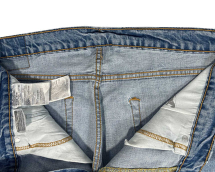Levis 550 Relaxed Stretch Sits St Your Waist Blue Denim Jeans
