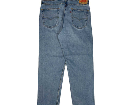 Levis 550 Relaxed Stretch Sits St Your Waist Blue Denim Jeans