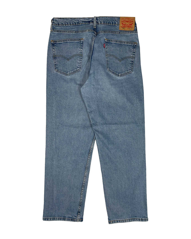 Levis 550 Relaxed Stretch Sits St Your Waist Blue Denim Jeans