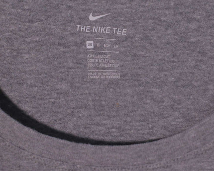 Nike Oregon Ducks Scoop Neck Heather Grey Graphic T-Shirt