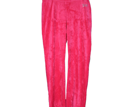 Juicy Couture Classic Mid Rise Comfort Hot Pink Trouser