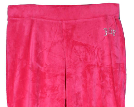 Juicy Couture Classic Mid Rise Comfort Hot Pink Trouser