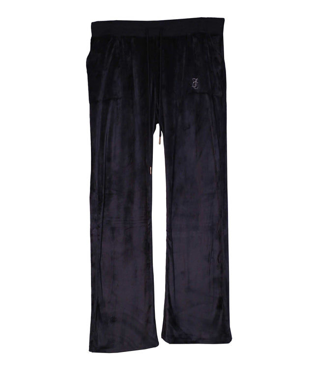 Juicy Couture Velour Sports Black Trouser