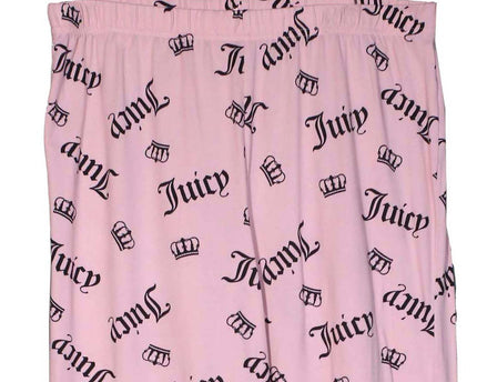 Juicy Couture JC Crown Logo Print Heather Pink Trouser