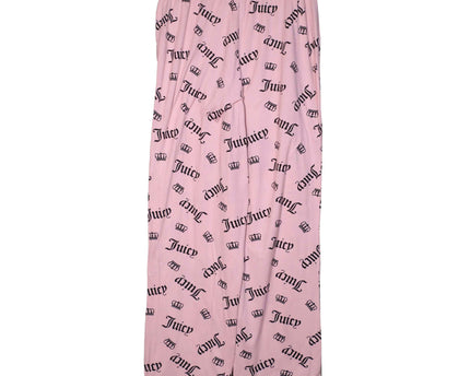 Juicy Couture JC Crown Logo Print Heather Pink Trouser