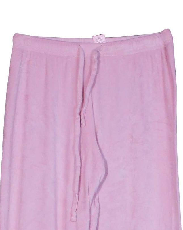 Juicy Couture Super Soft Luxe Plush Light Pink Trouser