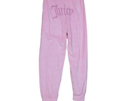 Juicy Couture Super Soft Luxe Plush Light Pink Trouser