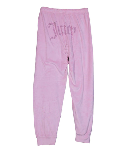 Juicy Couture Super Soft Luxe Plush Light Pink Trouser