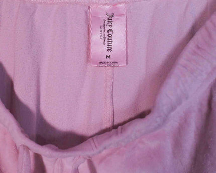Juicy Couture Super Soft Luxe Plush Light Pink Trouser