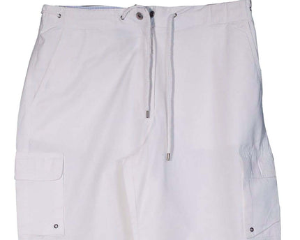Ralph Lauren Cargo Pocket White Trouser