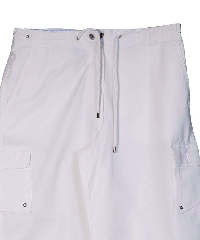 Ralph Lauren Cargo Pocket White Trouser