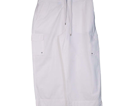 Ralph Lauren Cargo Pocket White Trouser