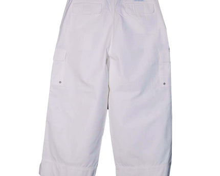 Ralph Lauren Cargo Pocket White Trouser