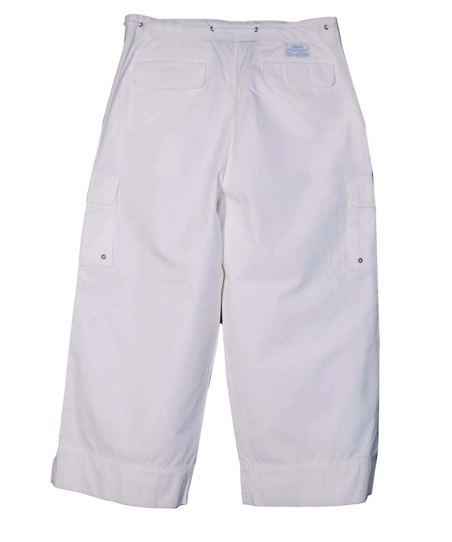 Ralph Lauren Cargo Pocket White Trouser