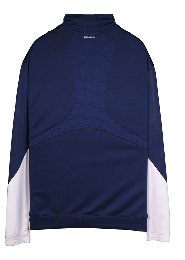 Adidas Climacool Navy & White Full-Zip Performance Track Jacket