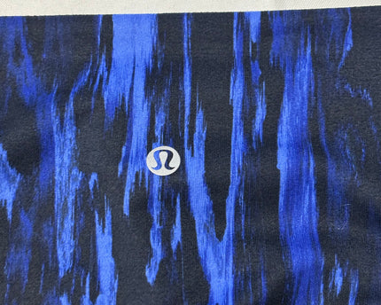 Lululemon High-Rise Abstract Blue Print Cropped Leggings