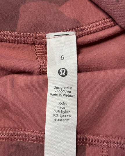 Lululemon High-Rise Camo Cropped Leggings