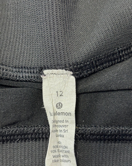 Lululemon Ruched Crop High-Rise Performance Leggings