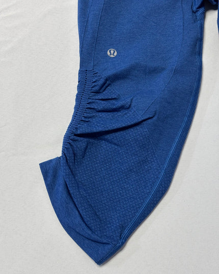 Lululemon High-Rise Seamless Ruched Cropped Leggings