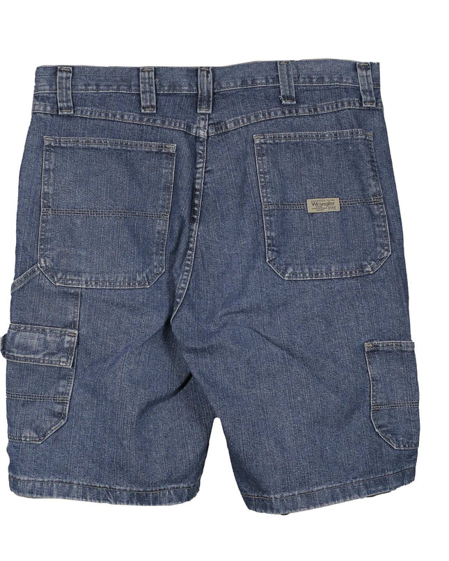 Wrangler Mens Carpenter Denim Blue Short