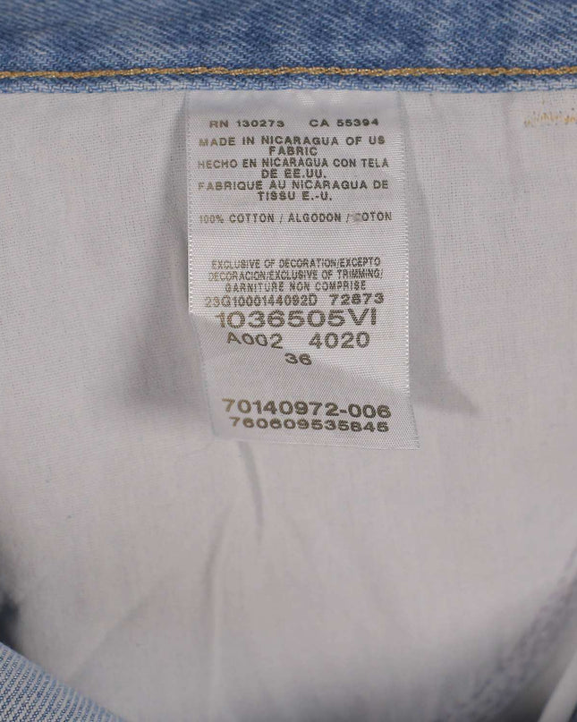 Wrangler Vintage Denim Blue Short