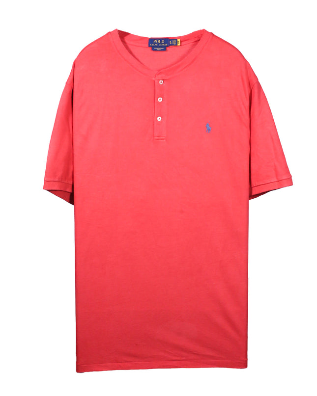 Ralph Lauren Featherweight Mesh Henley T-Shirt - XL