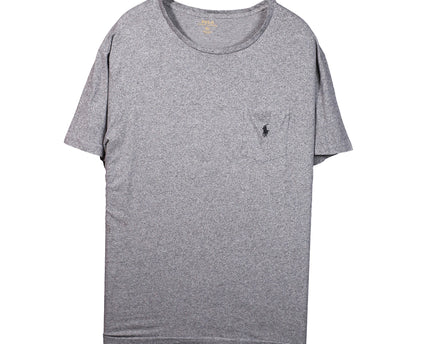 Ralph Lauren Crew Neck Short Sleeves Gray T-Shirt - XL