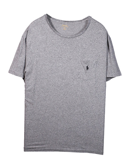 Ralph Lauren Crew Neck Short Sleeves Gray T-Shirt - XL