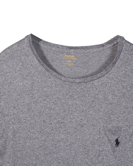 Ralph Lauren Crew Neck Short Sleeves Gray T-Shirt - XL