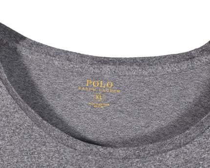Ralph Lauren Crew Neck Short Sleeves Gray T-Shirt - XL